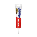 LOCTITE Loctite 2139006 Adhesive Caulk, White, 24 hr to 2 weeks Curing, 40 to 100 deg F, 5.5 oz Tube