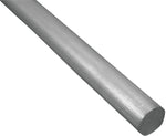 K & S ENGINEERING K & S 3055 Decorative Metal Rod, 1/4 in Dia, 36 in L, 1100-O Aluminum, 6061 Grade HARDWARE & FARM SUPPLIES K & S ENGINEERING