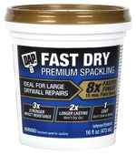 DAP DAP 7079818440 Fast Dry Spackling, Off-White, 16 fl-oz PAINT DAP
