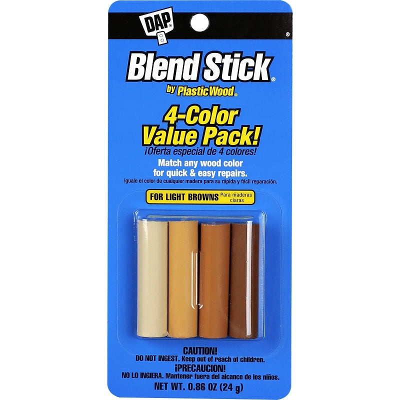 DAP DAP Blend Stick 7079804101 Putty, Solid, Slight, Light Brown, 0.86 oz