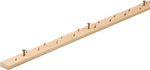 M-D Frost King WM100W Carpet Strip, 4 ft L, 1 in W, Wood