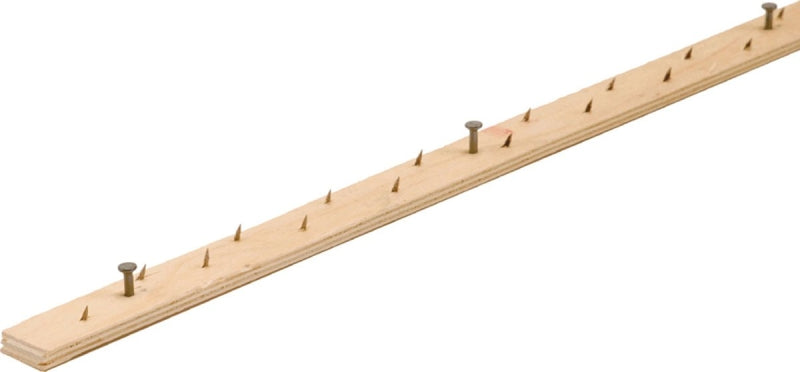 M-D Frost King WM100W Carpet Strip, 4 ft L, 1 in W, Wood
