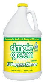 SIMPLE GREEN Simple Green 3010100614010 Concentrated All-Purpose Cleaner, 1 gal Bottle, Liquid, Lemon, Yellow CLEANING & JANITORIAL SUPPLIES SIMPLE GREEN