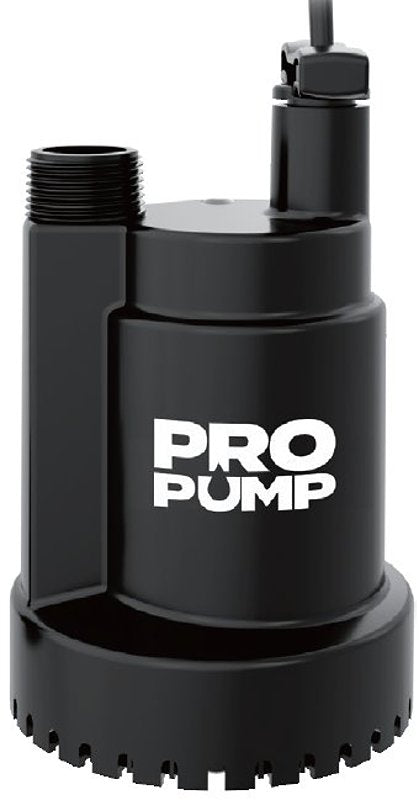 PRO PUMP PRO PUMP UTS25PL Utility Pump, 1/4 hp, Thermoplastic