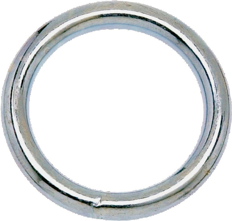 CAMPBELL CHAIN Campbell T7665032 Welded Ring, 200 lb Working Load, 1-1/4 in ID Dia Ring, #7 Chain, Steel, Nickel-Plated HARDWARE & FARM SUPPLIES CAMPBELL CHAIN