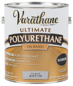 VARATHANE Varathane 9132 Polyurethane, Oil Base, Clear, Liquid, 1 gal Can, 0.958 Specific Gravity PAINT VARATHANE