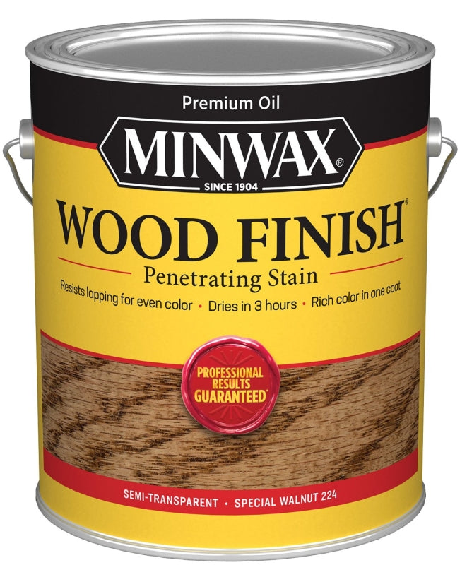 MINWAX Minwax 710760000 Wood Stain, Oil Base, Special Walnut, Liquid, 1 gal PAINT MINWAX