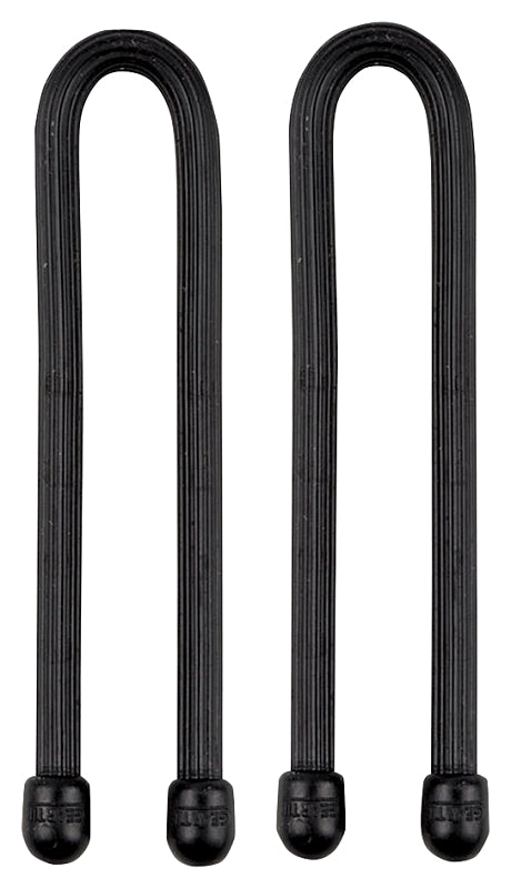 NITE IZE Gear Tie GT6-2PK-01 Twist Tie, Rubber, Black, 6 in L ELECTRICAL NITE IZE
