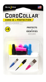 NITE IZE Nite Ize GCC-A1-8R7 Cord ID and Protection, 0.82 in L, 0.3 in W, TPE