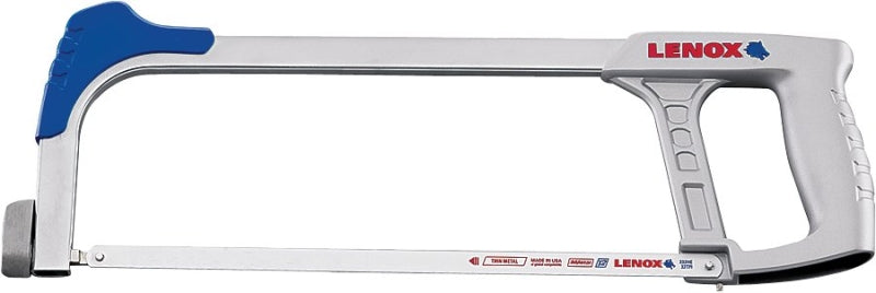 LENOX Lenox 1213188300 Hacksaw Frame, 12 in L Blade, 24 TPI, Steel Blade, 4 in D Throat, Ergonomic Handle, Zinc Handle TOOLS LENOX