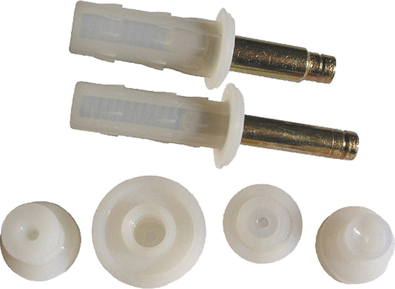L.E. JOHNSON PRODUCTS Johnson Hardware 1832PPK3 Door Pivot and Guide, Steel, Zinc, Top Mounting HARDWARE & FARM SUPPLIES L.E. JOHNSON PRODUCTS