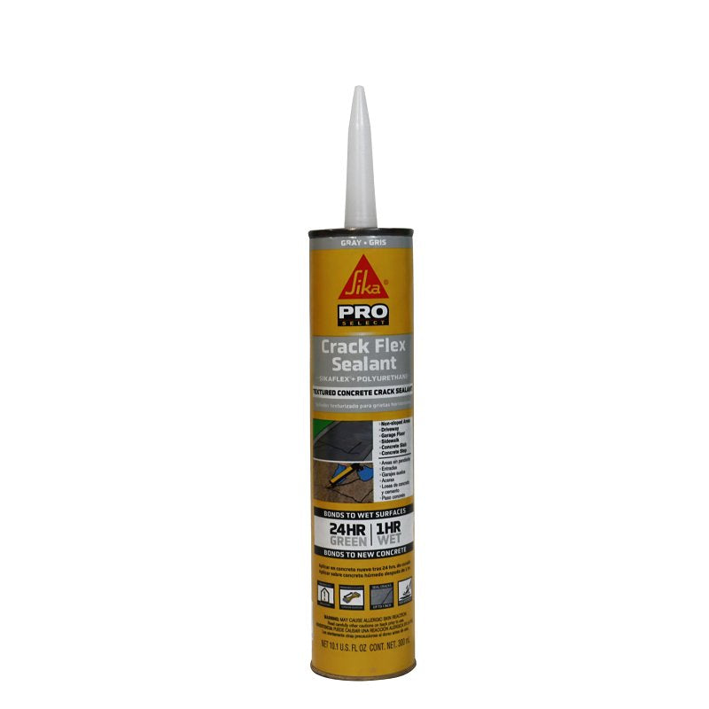SIKAFLEX Sika SIKAFLEX PRO SELECT Series 515306 Crack Flex Sealant, Light Gray, 10.1 oz Cartridge