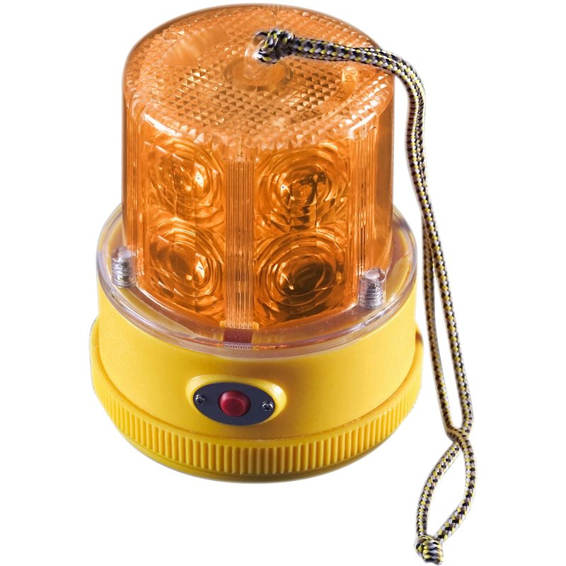 PETERSON MFG PM 740A Strobe Light, LED Lamp, Amber Lens, 65 fpm Flash Rate
