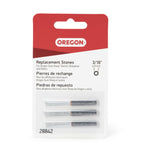 OREGON Oregon 28842 Sharpening Stone, Heavy-Duty, 3/16 in Dia Dimensions, 3/PK