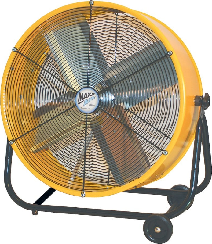 VENTAMATIC MaxxAir BF24TF Tilt Fan, 120 V, 2-Speed, 1750 to 3200 cfm Air, Yellow APPLIANCES & ELECTRONICS VENTAMATIC