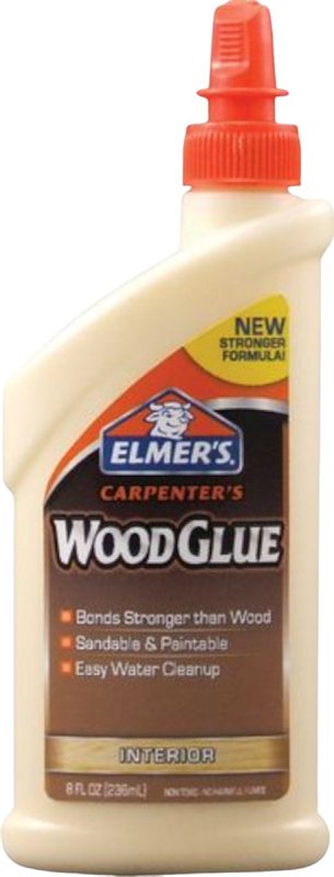 ELMER'S WOOD GLUE CRPNTRS INTR TAN 8OZ