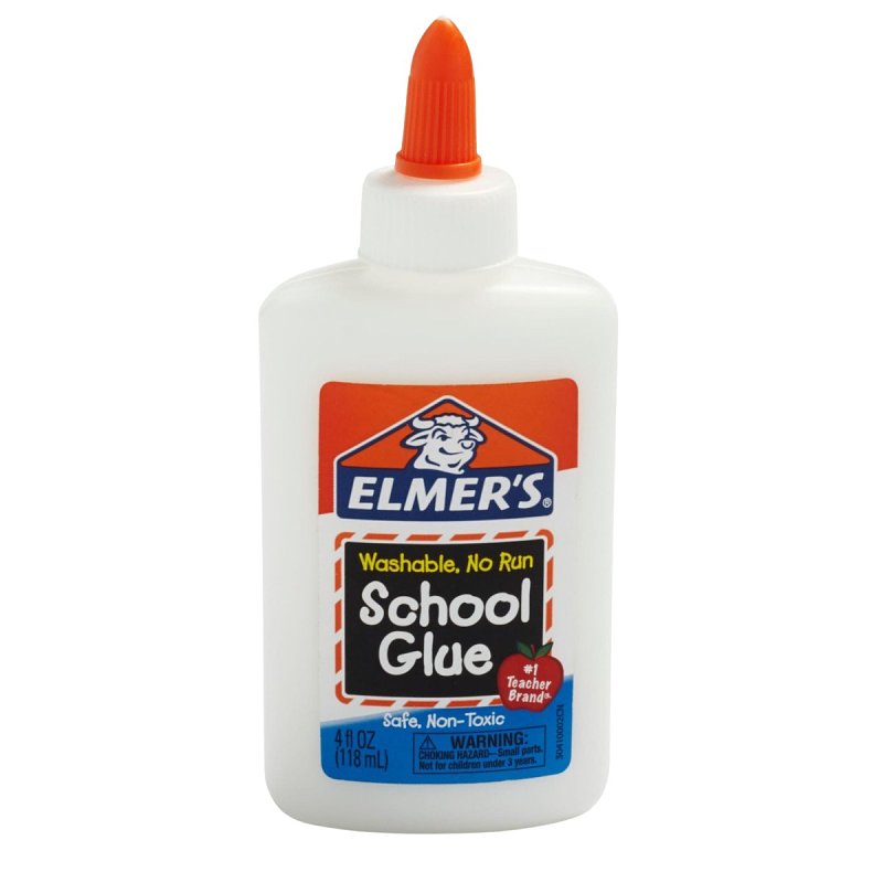 ELMER'S SCHOOL GLUE WSHBL LIQ WHT 4OZ