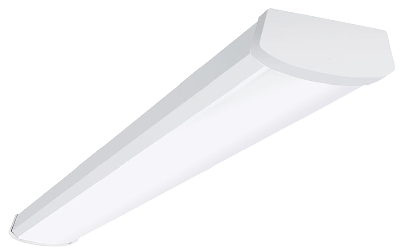 METALUX Metalux 4NW35C3R Wraparound Light Fixture, 120/277 V, 34 W, LED Lamp, 3800 Lumens, 3000, 3500, 4000 K Color Temp ELECTRICAL METALUX