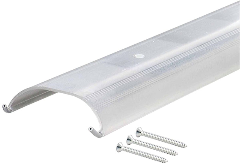 M-D M-D TH009 Series 81687 Top Threshold, 72 in L, 4 in W, Aluminum, Mill