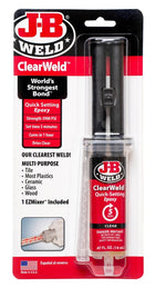 J-B WELD J-B Weld 50114-H Syringe, Clear, Liquid, 14 mL, Carded PAINT J-B WELD
