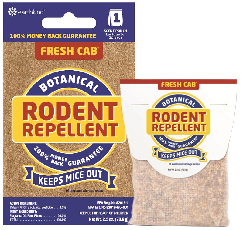 FRESH CAB earthkind FC1P12CS Fresh Cab Botanical Repellent, Repels: Rodent LAWN & GARDEN FRESH CAB