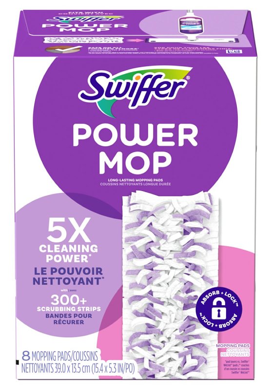 SWIFFER PAD MOP POWER MULTI-SURFCE RFL CLEANING & JANITORIAL SUPPLIES SWIFFER   