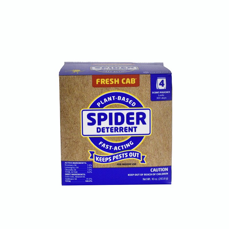 FRESH CAB Fresh Cab FC4P6DSPD Spider Deterrent, 10 oz Pouch LAWN & GARDEN FRESH CAB