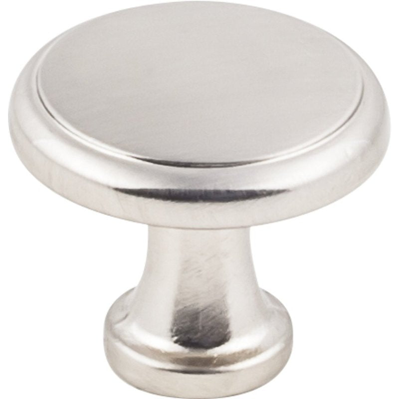 HARDWARE RESOURCES Hardware Resources K997SN-10 Cabinet Knob, Traditional, 1-3/16 in Dia, Zinc, Satin Nickel, 10/PK HARDWARE & FARM SUPPLIES HARDWARE RESOURCES