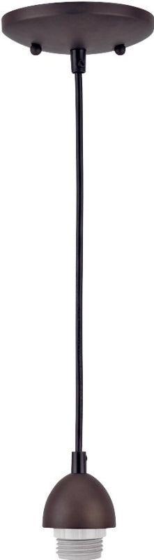 WESTINGHOUSE Westinghouse 7028500 Mini Pendant Light Fixture, 1-Lamp, Incandescent Lamp, Oil-Rubbed Bronze Fixture ELECTRICAL WESTINGHOUSE