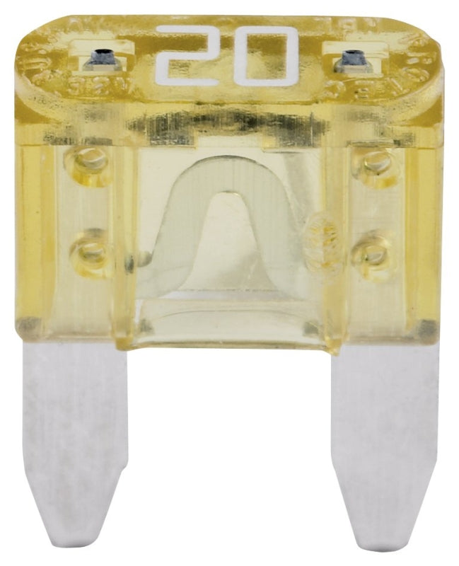 BUSSMANN Bussmann BP/ATM-20-RP Automotive Fuse, Blade Fuse, 32 V, 20 A, 1 kA Interrupt AUTOMOTIVE BUSSMANN