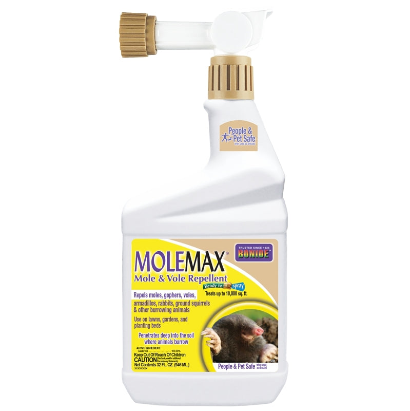 BONIDE MoleMax 690 Ready-to-Spray Mole and Vole Repellent LAWN & GARDEN BONIDE