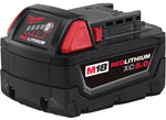 MILWAUKEE Milwaukee M18 REDLITHIUM 48-11-1850 Rechargeable Battery Pack, 18 V Battery, 5 Ah, 105 min Charging