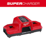 MILWAUKEE Milwaukee M18 48-59-1815 Dual Bay Simultaneous Super Charger, 120 V, 15 min Charge
