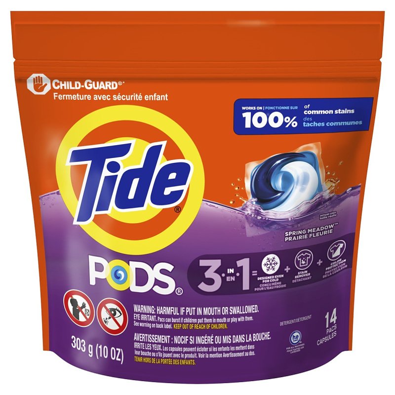 TIDE LNDRY DTRGNT PODS SPRG MEADOW CLEANING & JANITORIAL SUPPLIES TIDE