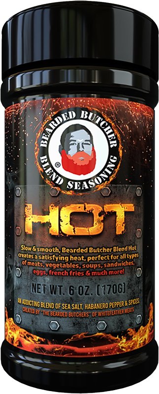 BEARDED BUTCHER Bearded Butcher Hot-6OZ Seasoning, Hot Blend, 6 oz