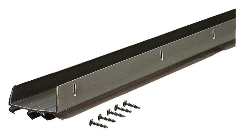 M-D M-D 05991 Door Bottom, Brown, 36 in L, 1-3/4 in W, 1-1/2 in H, Vinyl