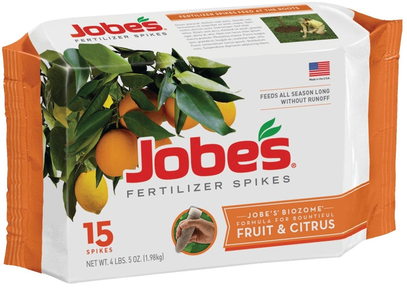 LAWN & GARDEN LLC Jobes 01612 Dry Fertilizer, Spike