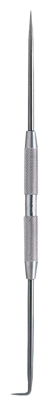GENERAL General 80 Fixed Scriber, Bent/Straight Tip, Steel Tip, 8-7/16 in OAL, Knurled Handle