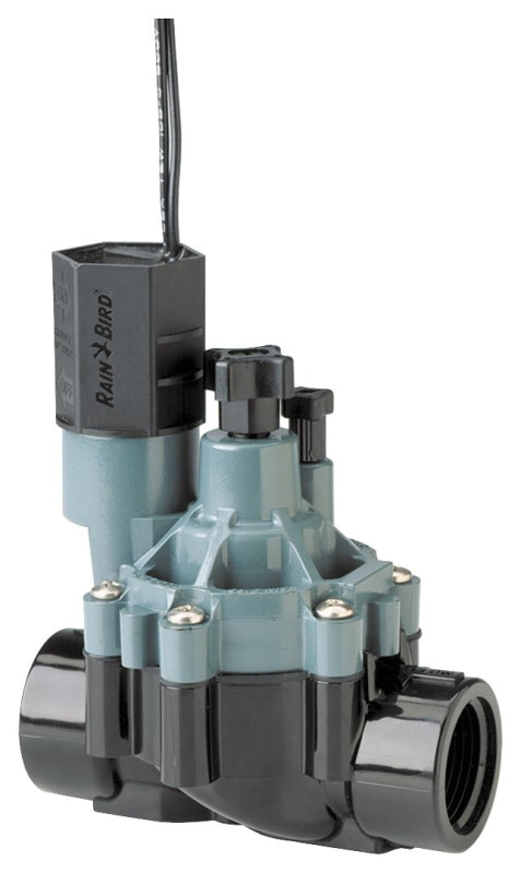 RAINBIRD Rain Bird CPF075 Sprinkler Valve with Flow Control, 30 A, 24 V, 3/4 in, FNPT x FNPT, 0.2 to 22 gpm, Plastic Body