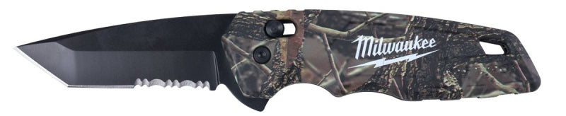 MILWAUKEE Milwaukee FASTBACK Series 48-22-1535 Spring Assisted Utility Knife, 2.92 in L Blade, 0.04 in W Blade, 1-Blade