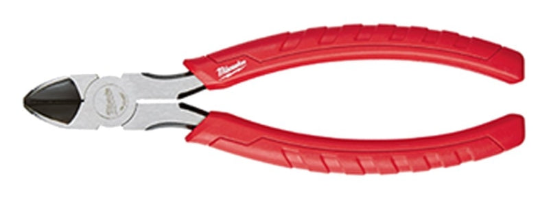 MILWAUKEE Milwaukee 48-22-6107 Diagonal Cutting Plier, 7 in OAL, 11/32 in Cutting Capacity, 1.13 in Jaw Opening, Red Handle TOOLS MILWAUKEE