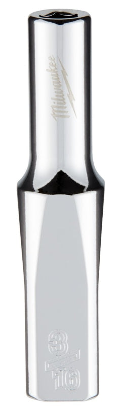 MILWAUKEE Milwaukee 45-34-9012 Socket, 3/16 in Socket, Deep Socket, 2.559 in OAL, 1/4 in Drive, 6-Point, Chrome Vanadium Steel TOOLS MILWAUKEE