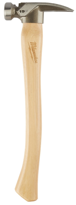MILWAUKEE Milwaukee 48-22-9519 Hammer, 19 oz Head, Smooth Face Head, Metal Head, 16.063 in OAL TOOLS MILWAUKEE