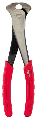MILWAUKEE Milwaukee 48-22-6407 Nipping Plier, 37/64 in Cutting Capacity, Steel Jaw, 7.244 in OAL