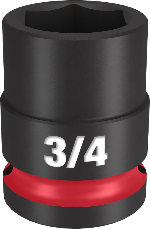 MILWAUKEE Milwaukee SHOCKWAVE Impact Duty Series 49-66-6206 Shallow Impact Socket, 3/4 in Socket, 1/2 in Drive, Square Drive TOOLS MILWAUKEE