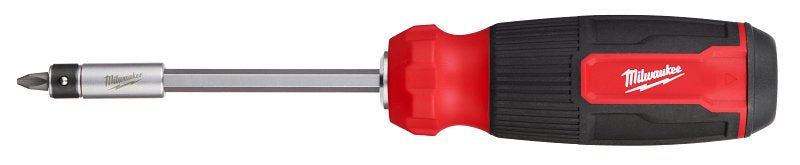 MILWAUKEE Milwaukee 48-22-2901 27-in-1 Multi-Bit Screwdriver, 1/4 in Drive, 9.11 in OAL, Plastic Handle, Ergonomic Handle