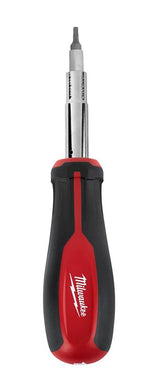 MILWAUKEE Milwaukee 48-22-2761 Screwdriver, 1/4, 3/16, 3/8, 5/16 in Drive, 10 in OAL, Rubber Handle, Tri-Lobe Handle TOOLS MILWAUKEE