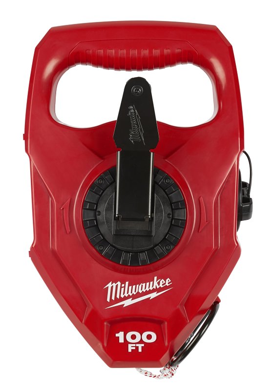 MILWAUKEE Milwaukee 48-22-3910 Extra Bold Chalk Reel, 100 ft L Line, Planetary Gear Rewind, 4:1 Gear Ratio