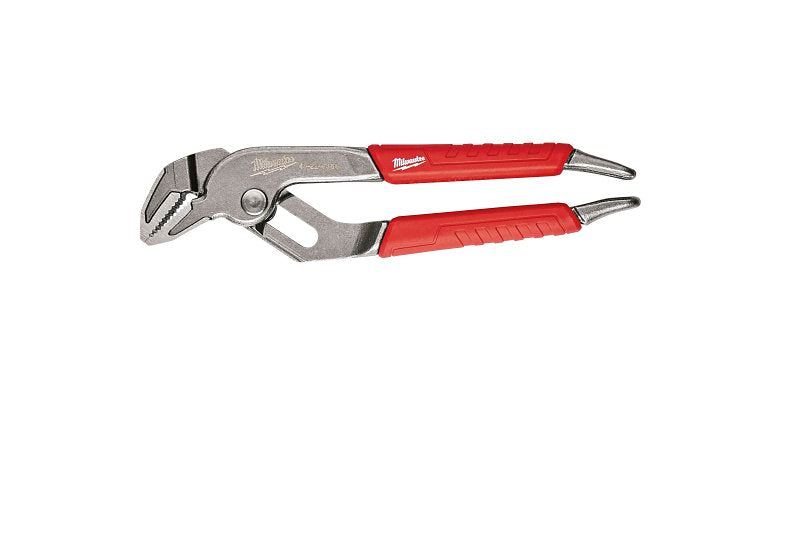 MILWAUKEE Milwaukee 48-22-6306 Straight-Jaw Pliers, 6 in OAL, 1 in Cutting Capacity, 1 in Jaw Opening, Red Handle, 7/16 in W Jaw