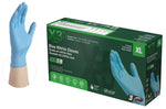 AMMEX Ammex X348100 Non-Sterile Disposable Gloves, XL, Nitrile, Powder-Free, Blue